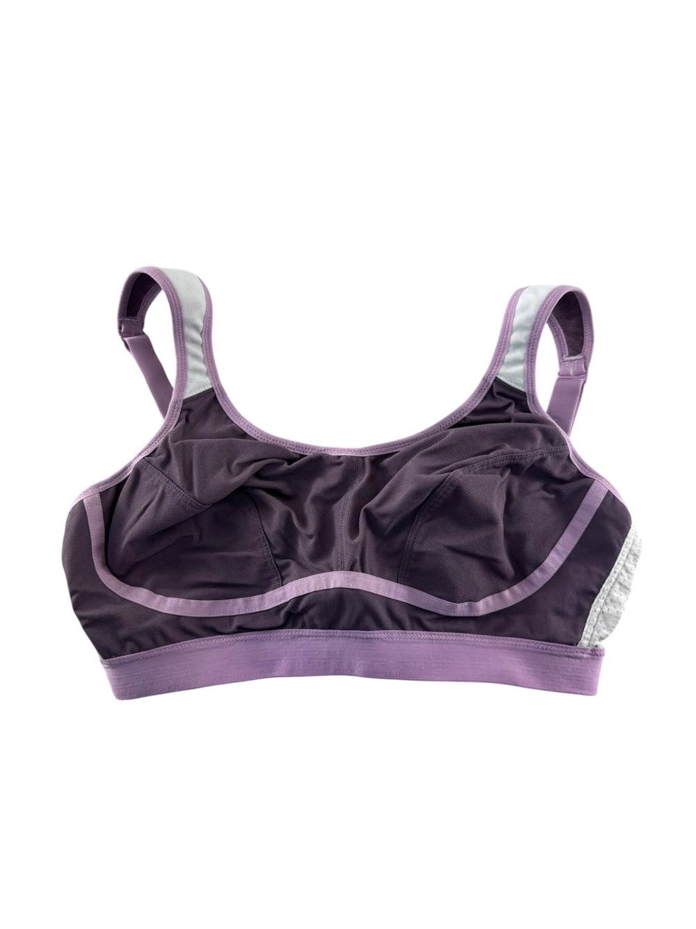 Women's Purple Syrokan Bra with Light Lavender with mesh Trim